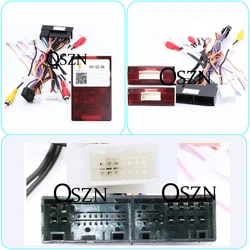 Canbus Box Decoder HY-SS-04 For Hyundai Santa/SantaFe/IX45 Wiring Harness Power Cable Android For Car radio Multimedia