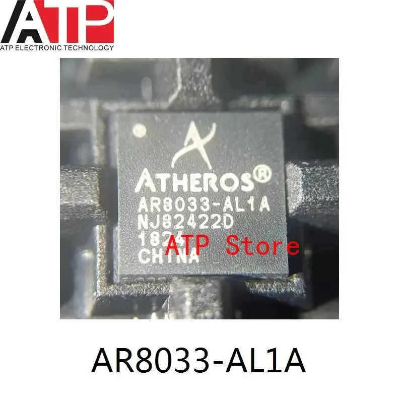 10 Pieces New Original AR8033-AL1A AR8033-AL1B AR8033 AL1A  AL1B QFN-48 Wireless Transceiver Ethernet Chip IC In Stock