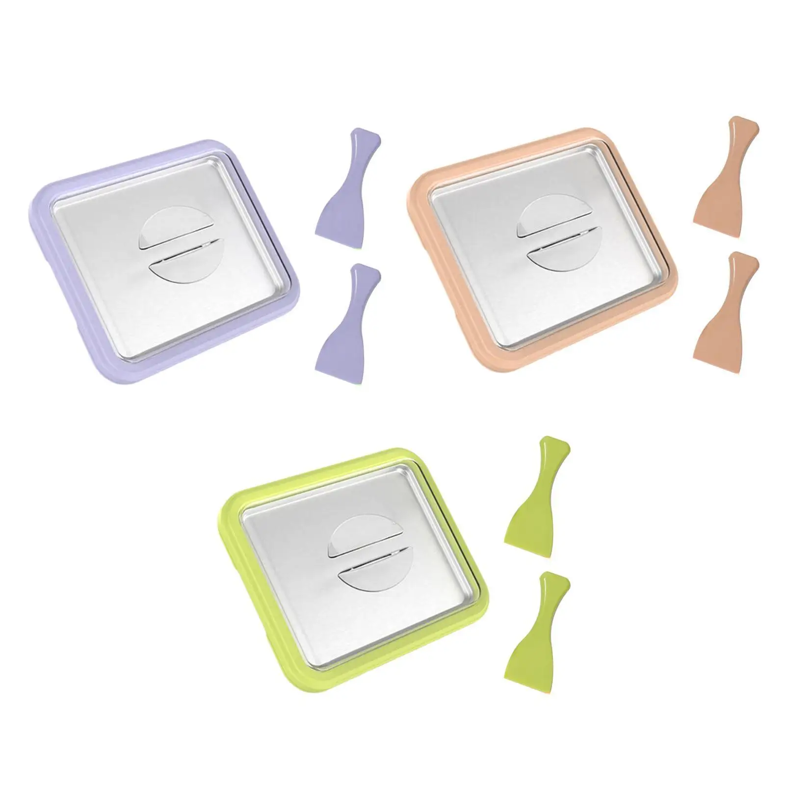 Ice Cream Plate Maker Cold Pan Plate Multipurpose DIY Fried Yogurt Machine for