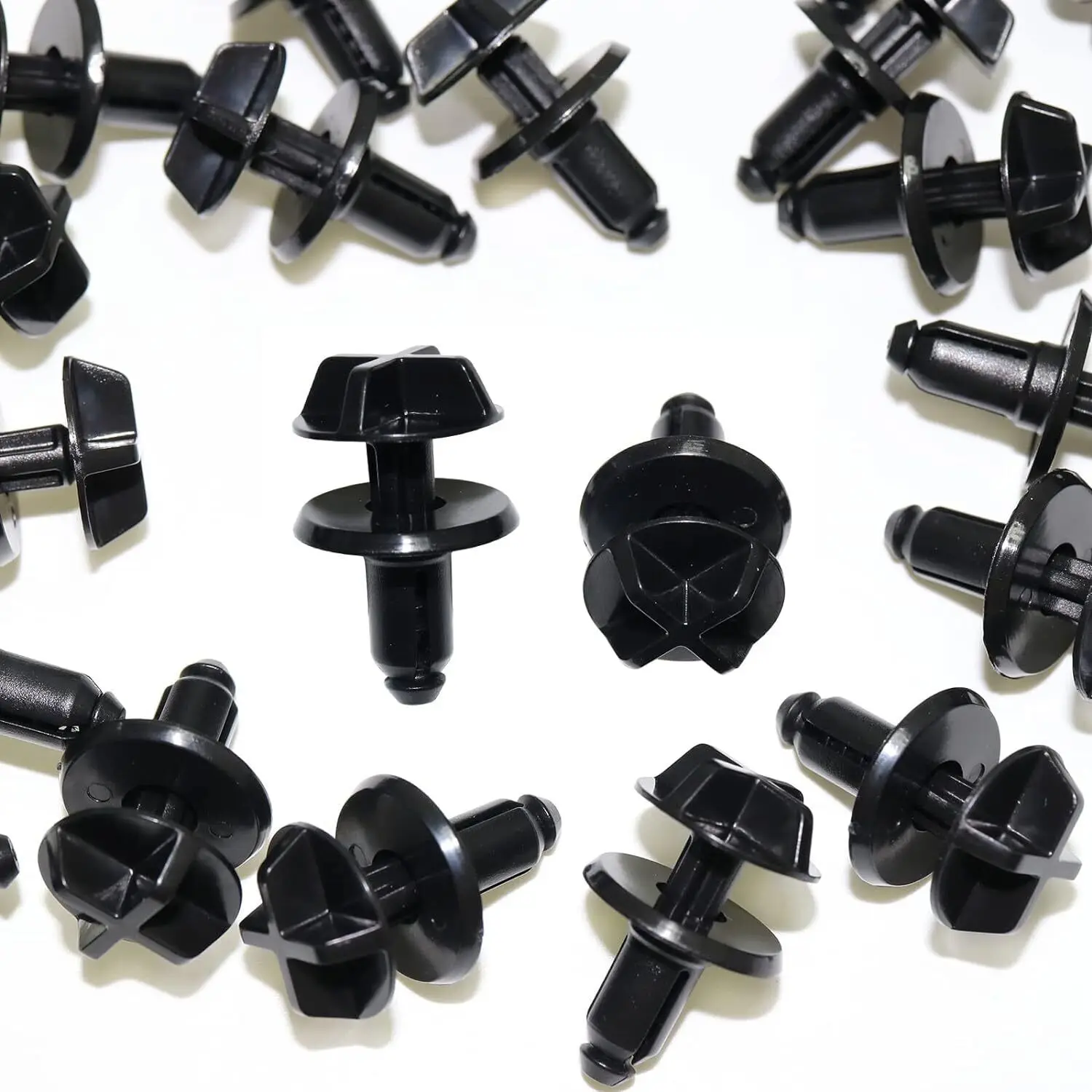

500Pcs OEM Battery Cover Pin Clip Screw Retainer W716510-S300 For Ford For Mustang 2015-2020 Battery Cover Pin Clip Screw
