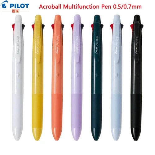 Imagen 2 del producto Pilot Acroball-Bolígrafo multifuncional 5 en 1 y lápiz automático, escritura suave, nota de baja vibración, toma de dibujo