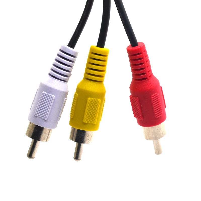 1,5 м/5 футов USB-мама на 3RCA RGB-папа AV-аудио-видео композитный кабель-конвертер адаптер для игровых консолей DVD автомобильный AV-бокс