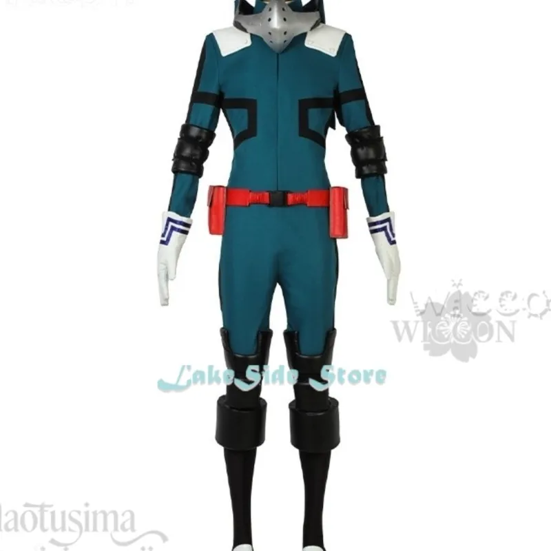 

Anime cosplay adulto Midoriaaa Dekuu Cosplay High Quality New Outfit Green Battle Uniform Punk disfraz mujer