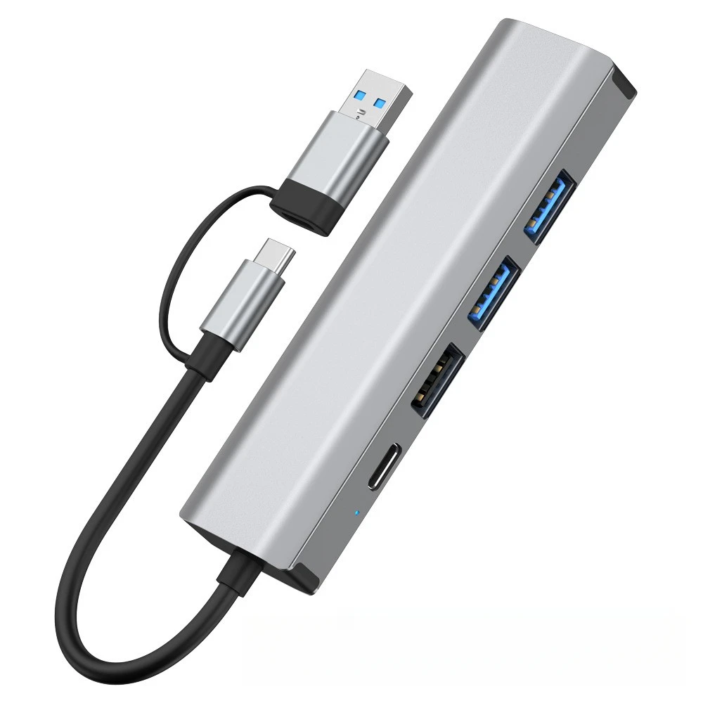 Typ-C USB 2-in-1 Gigabit kabelgebundene Netzwerkkarte für Laptop und Tablet USB auf Ethernet 2.5 – Detail 12