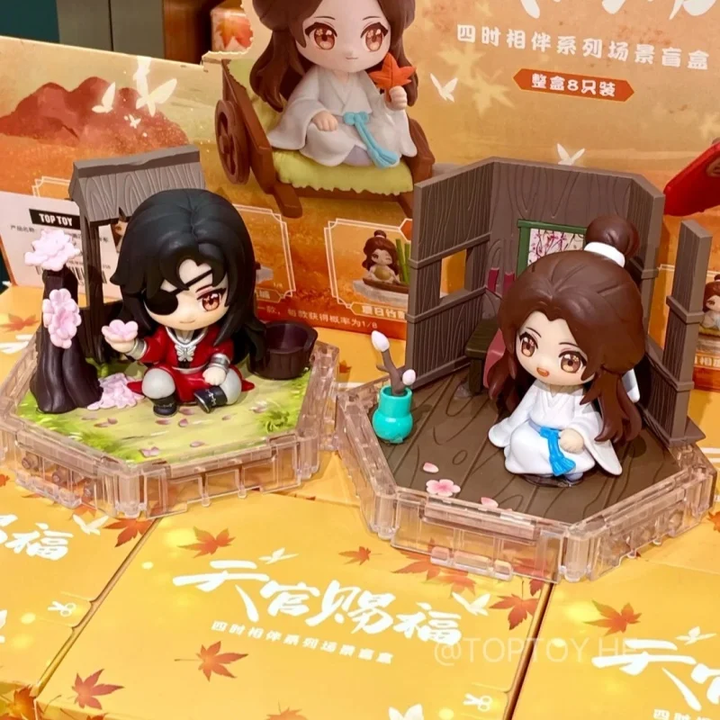 

Аутентичное пятно Heaven Official's Blessing Four Times Companion Series слепая коробка аниме периферийные устройства ручной работы милый настольный орнамент