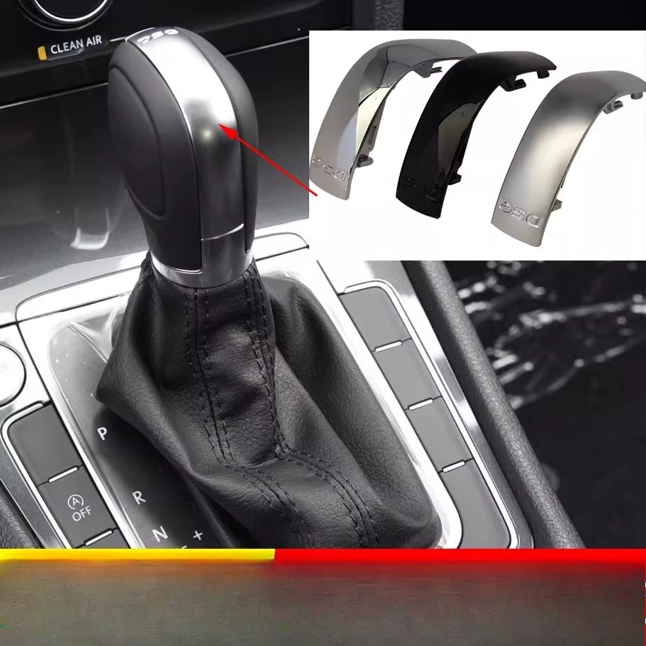 

1pcs For Volkswagen Magotan B7 B8 CC Golf 7 Passat Sagitar Automatic Gear Knob Ball DSG Trim Strip
