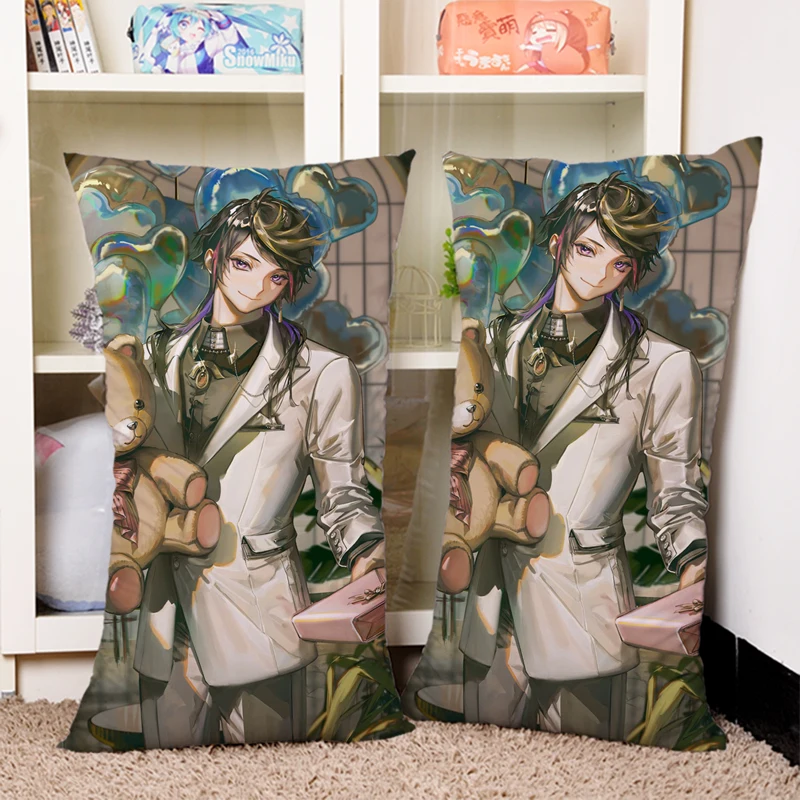 Anime Cartoon Luxiem ike luca mysta ectangle Poszewki Dakimakura Pillows Cases Cover Pillowcase Cosplay Cushion Gift No.20220722