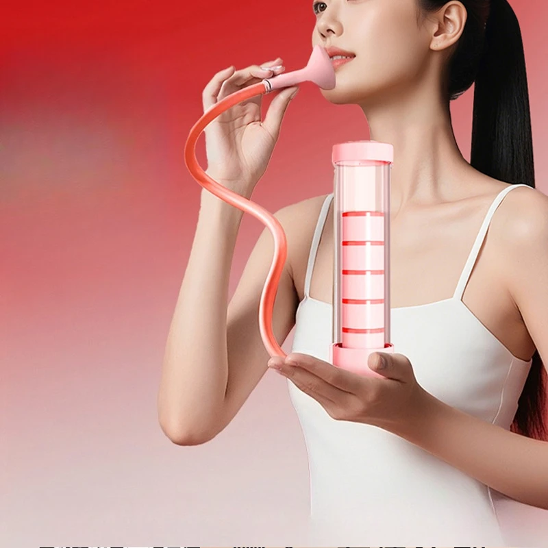 Breathing Dumbbell Trainer Female Male Abdominal Blowing Exercise Resistance Vital Capacity Abdominal Muscles Vest Line