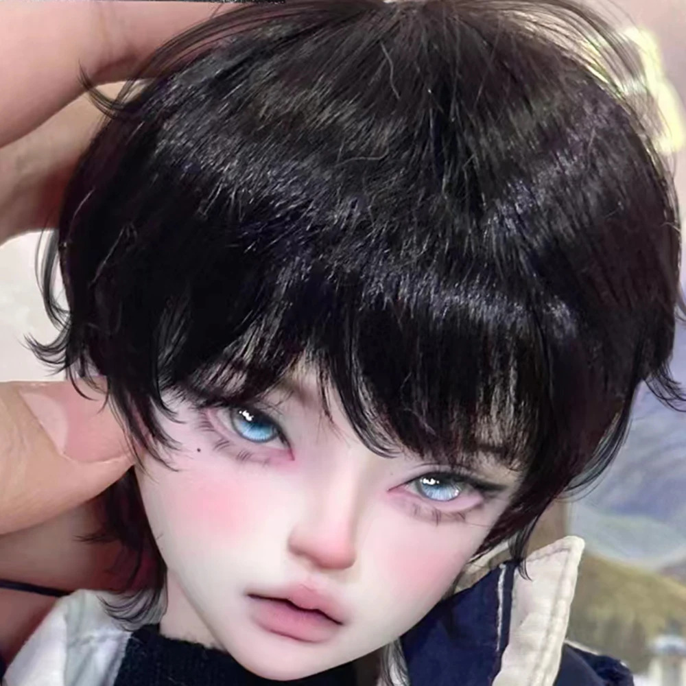 1/4 BJD bambola ragazzo testa senza trucco bambola in resina fai da te ragazzo testa di bambola senza trucco accessori per bambole 1/4 giocattoli BJD