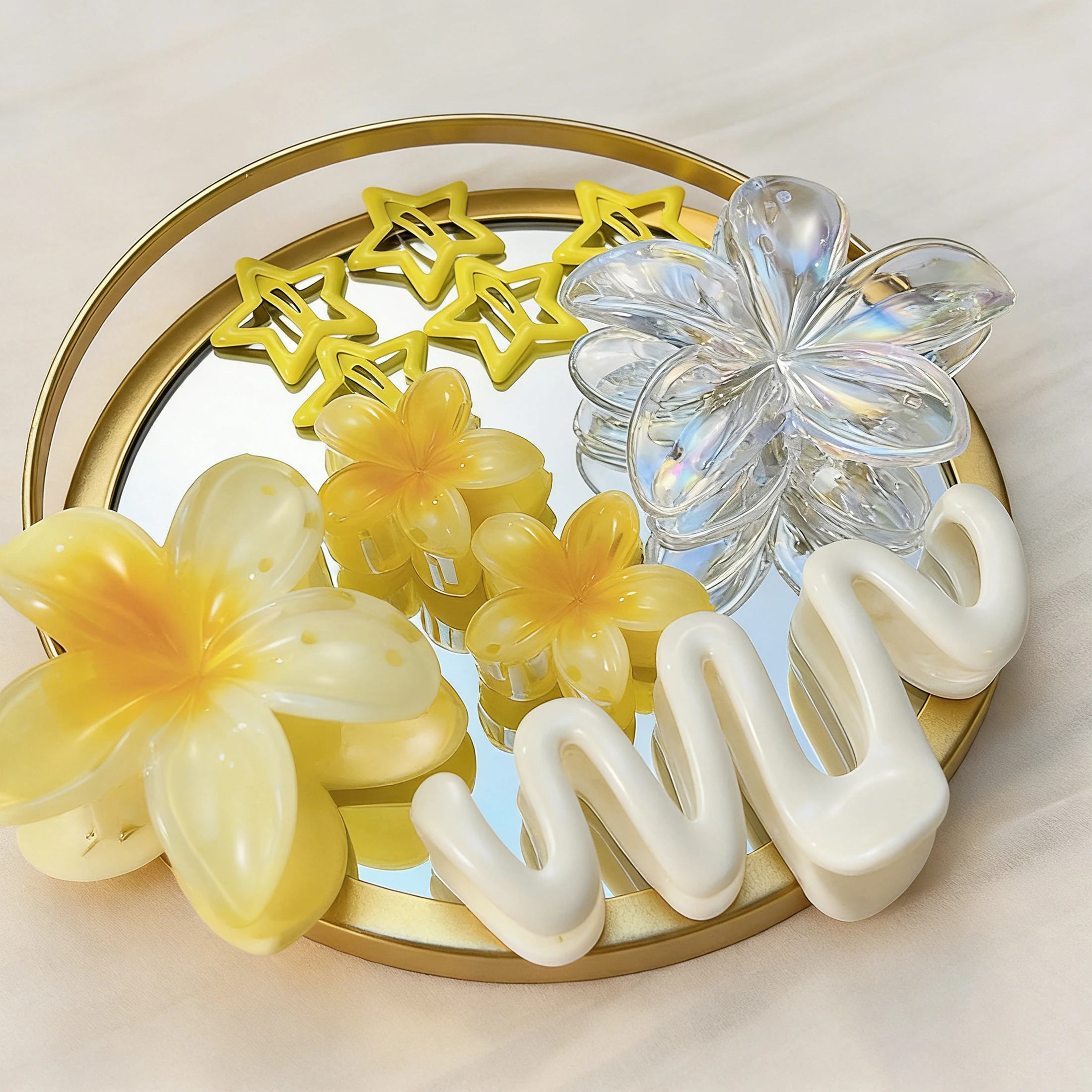 

Набор заколок для волос с цветами плюмерии, элегантные цветочные заколки для укладки волос, аксессуары для свадьбы, вечеринки, на каждый день