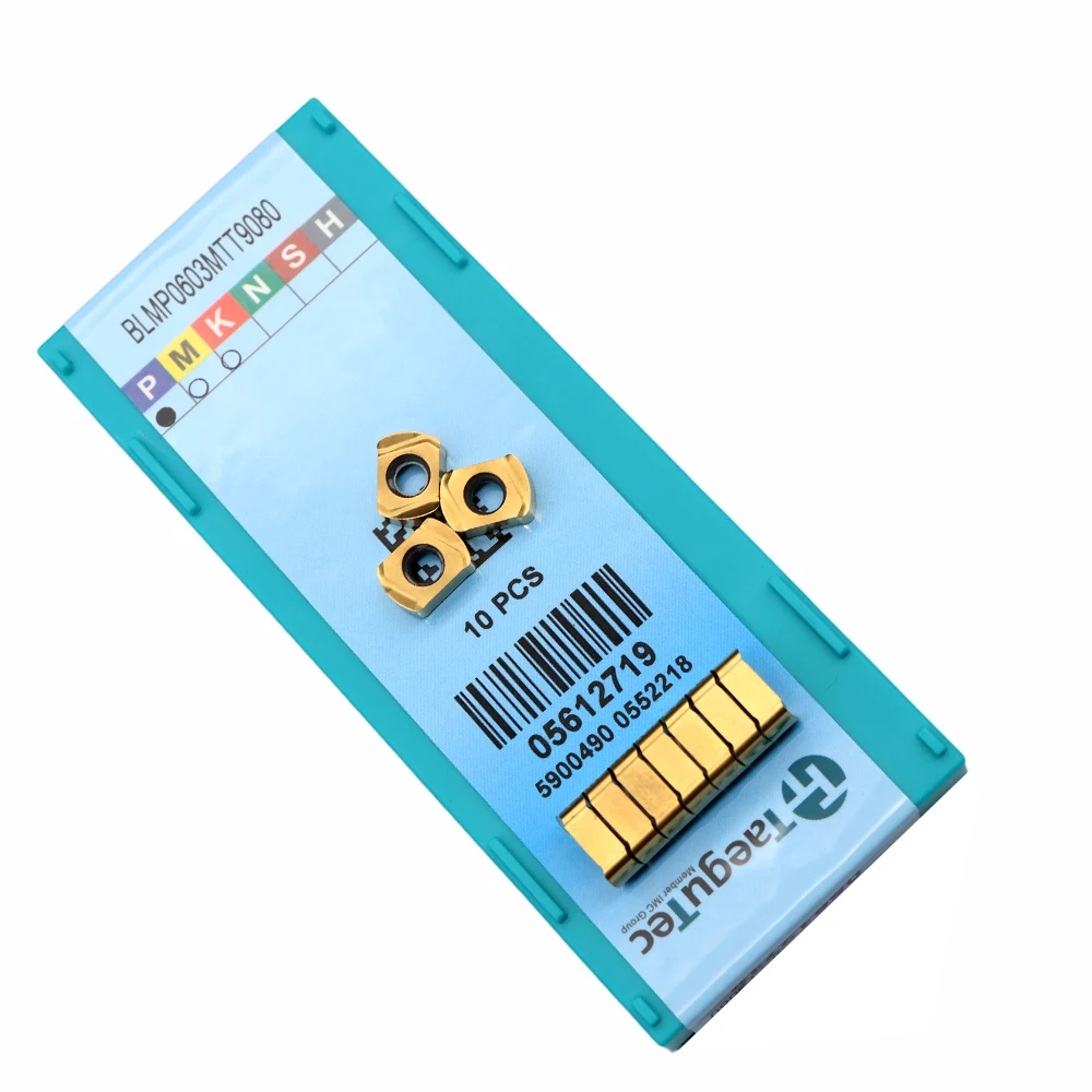 High Quality BLMP0603 R M TT9080 Carbide Insert Milling Turning Tools CNC Lathe Metal Lathe Inserts Cutter BLMP 0603 Blade