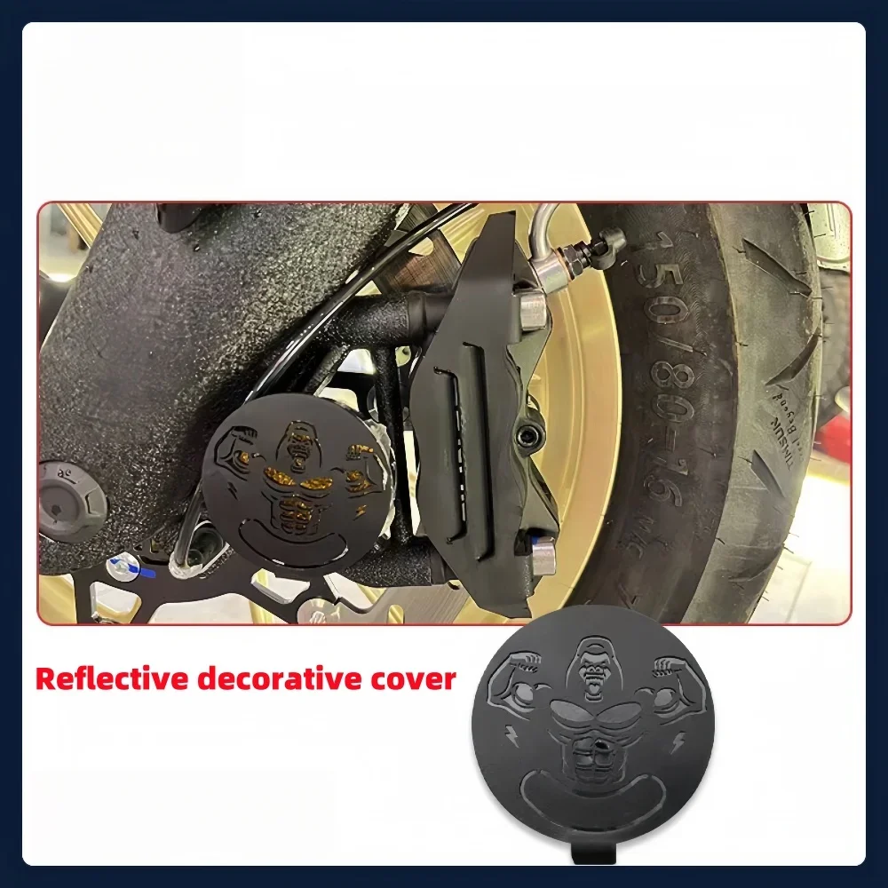 VOGE CU525 Bendajingira/ナポレオン 450 修正されたキャリパー保護カバーステンレス鋼装飾カバーアクセサリー