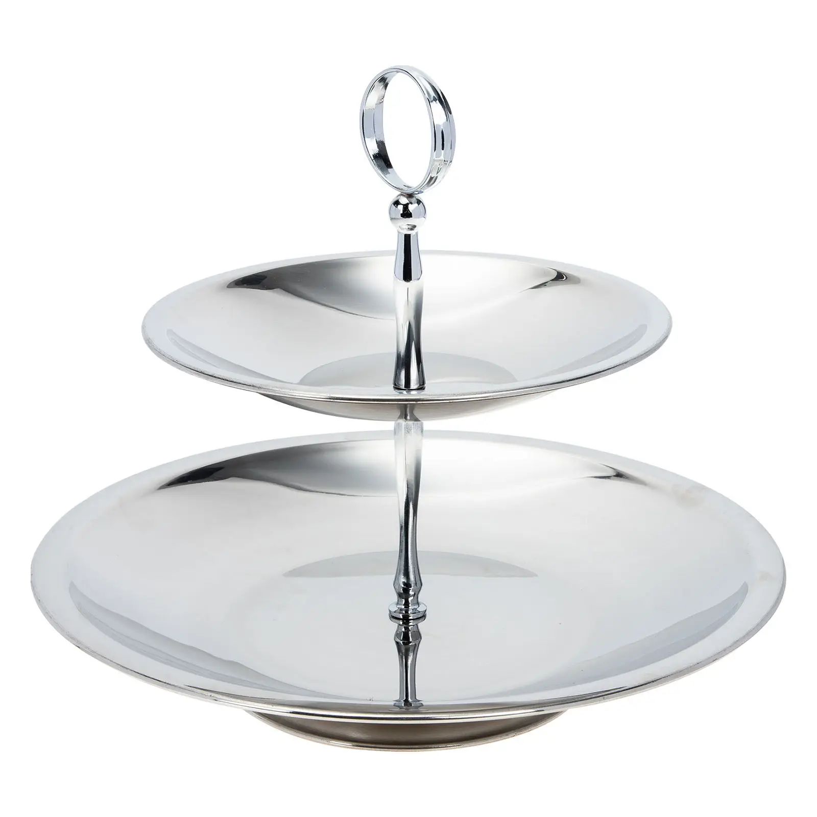 

3 Tier Fruit Tray Premium Multi-Layer Dessert Serving Stand Detachable Snack Plate For Home Office Party Decorative Display Set