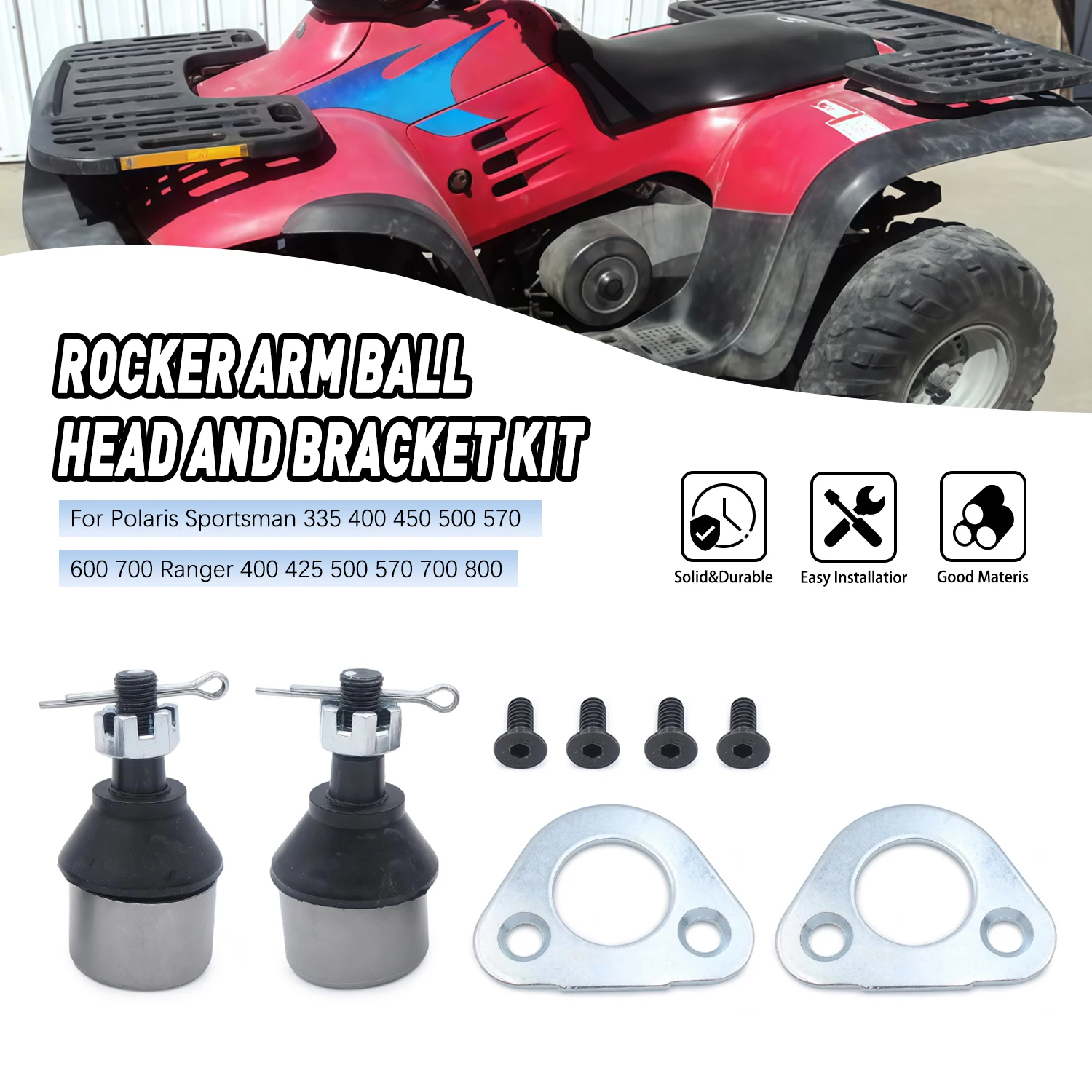 

Lower Ball Joint Bracket Parts For Polaris Sportsman 335 400 450 500 570 600 700 Magnum Ranger 400 425 500 570 700 800 ETX EV