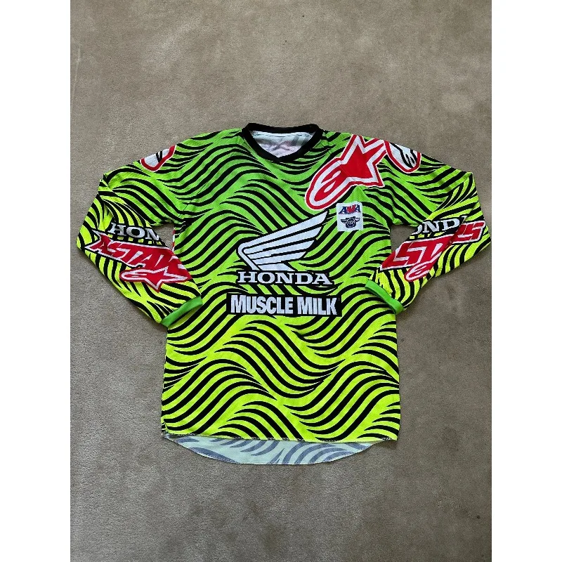 

Honda 2026 Off Road Motorcycle Quick Dry Breathable Jersey Mountain Bike Racing T-Shirt Comfortable Riding Ropa Motocross Hombre