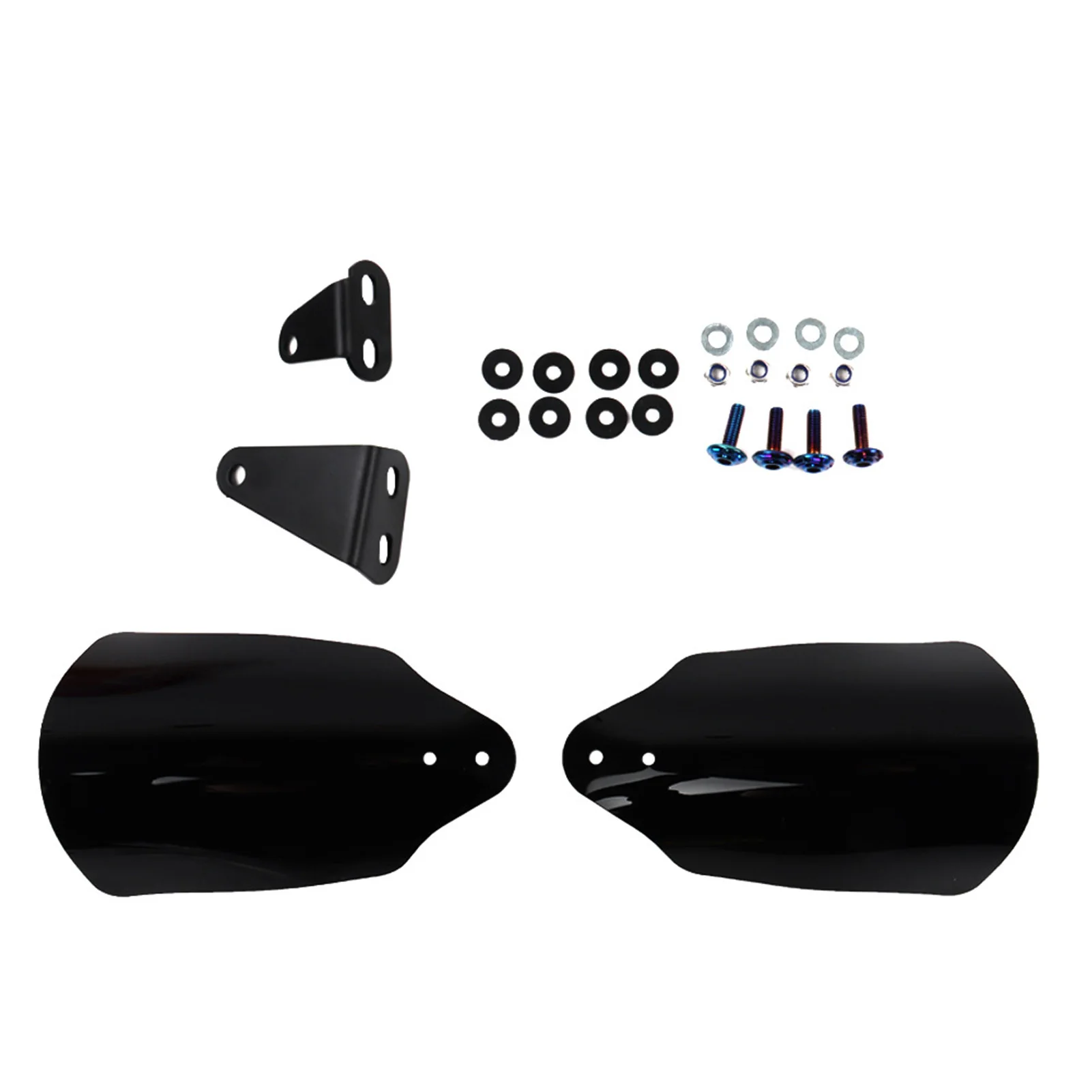 PC Motorcycle Windshield Protectors Variety Of Degns Waterproof And Durable Versatile Long-lasting