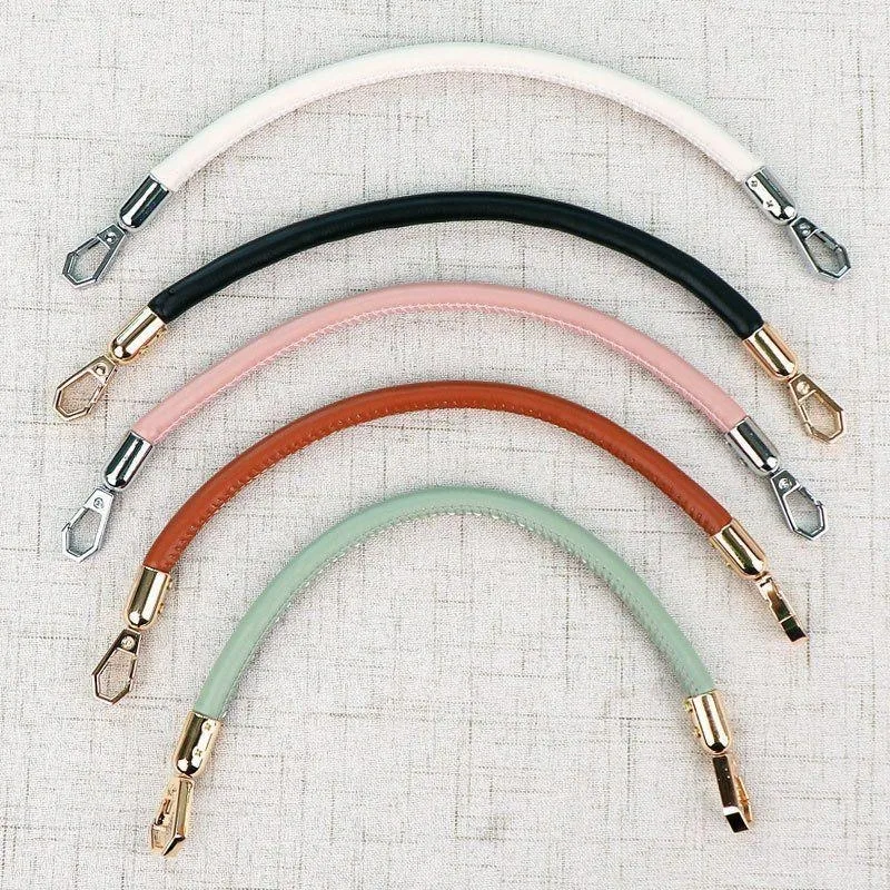 استبدال حقيبة يد الأشرطة الجلدية للمحفظة حقيبة يد سلسلة حزام حزام مقبض طويل الأشرطة القابلة للفصل DIY بها بنفسك الملحقات اليدوية #6