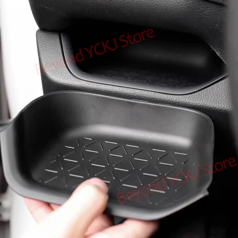 For Toyota RAV4 2020 - 2024 Storage Pad Center Console Organizer Tray  Storage Box Silicone Protective Pad Interior Accessories