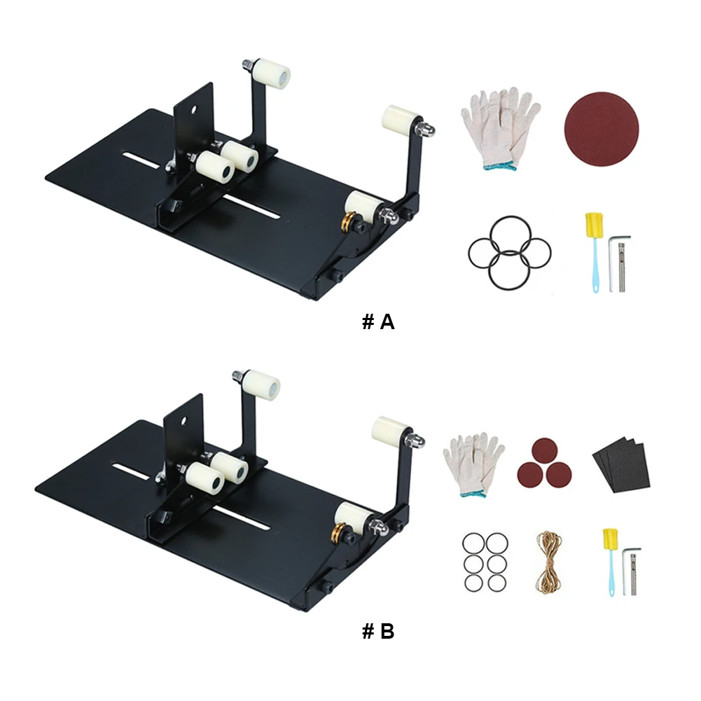 11/19Pcs DIY Glass Cutter Kit with Safety Gloves/Accessories Bottle Cutter Tool Square and Round Glass Sculptures Cutter Machine