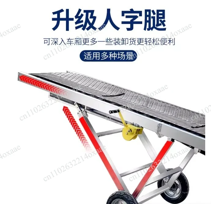 Automatic Top-Turning Anti-Derailment Small Crane for Photovoltaic Panel Lifting, Safety Climbing Ladder with Smart Rotation