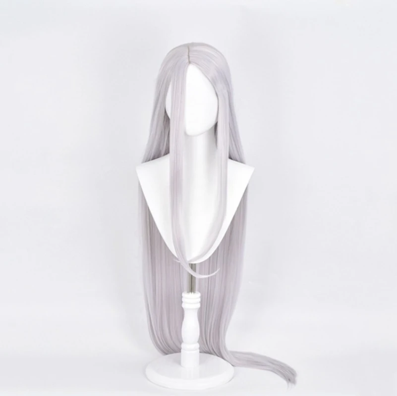 僕のヒーローアカデミア アニメ コスプレウィッグ - 2025年新作 ミルコ 白髪 ショートヘア バニー耳アクセント コスチュームヘア コスプレイベント＆ハロウィン用