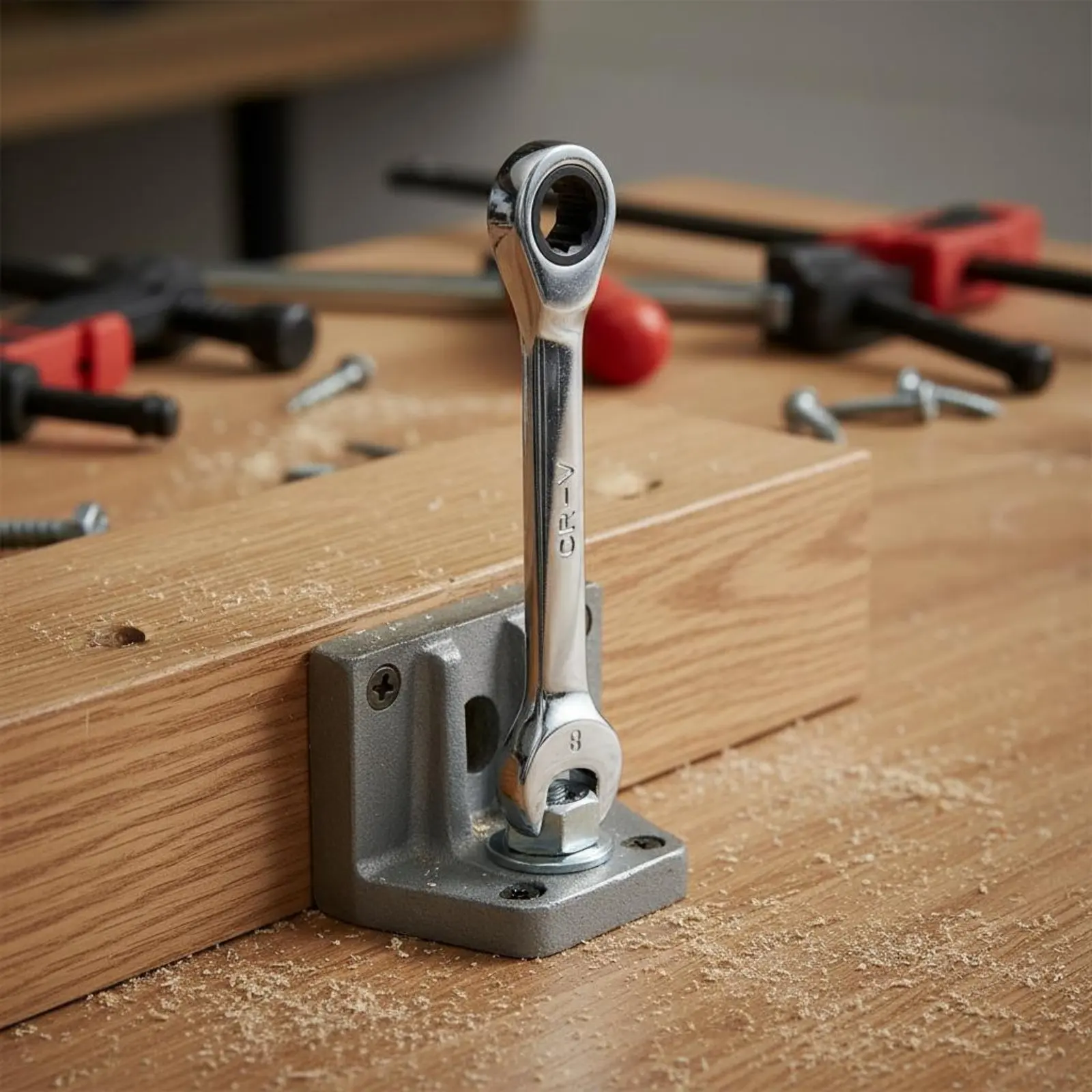 Bench Vise Limit Block Stainless Steel Table Vise Stop Block Woodworking Bench Stop Rod Heavy Duty Clamping Tool Non-Slip Grips