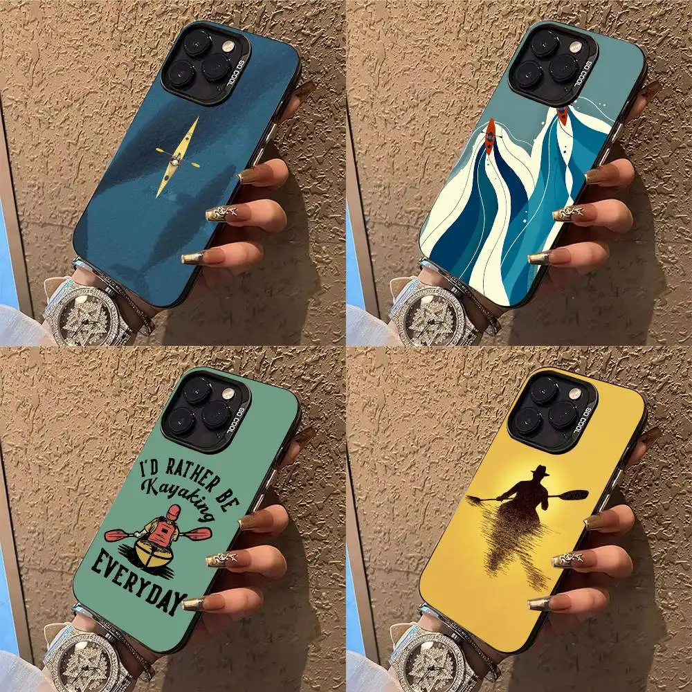 

Kayaking Sprot Phone Case Phone Case For iPhone 14 16 15 11 12 13 Pro Max Mini Plus Shockproof Cover