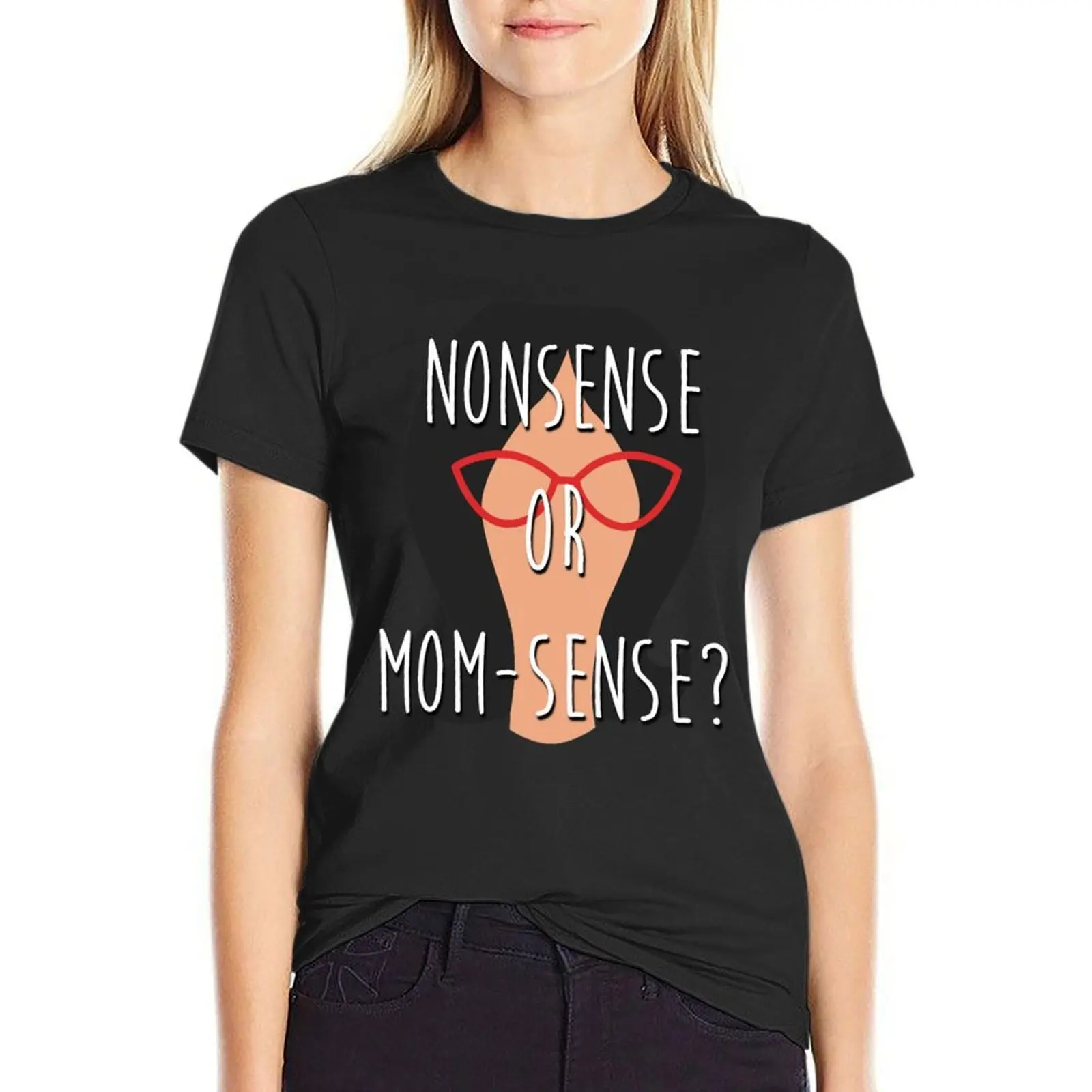 

linda mom sense T-Shirt customs korean fashion Women's cotton t-shirt