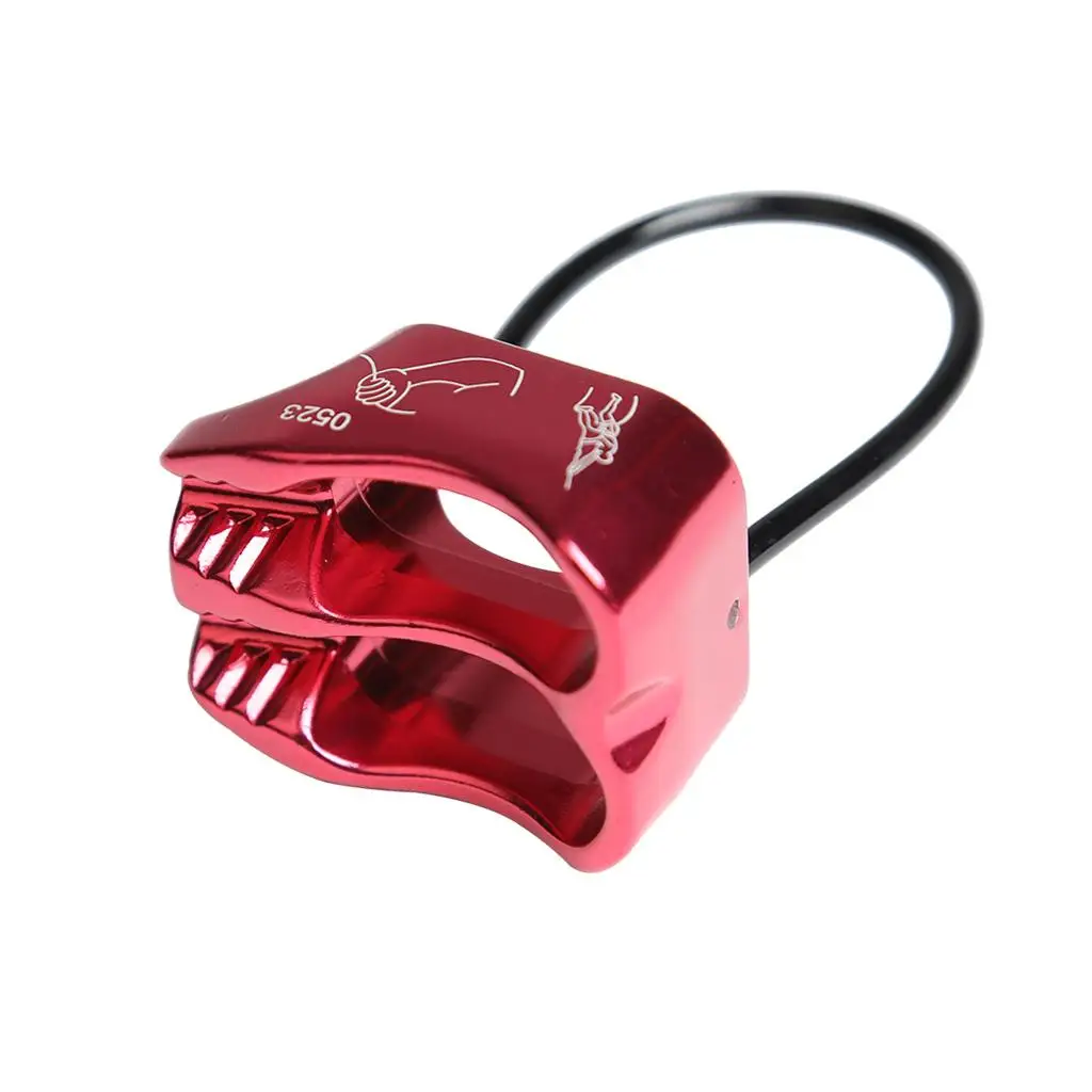 Mountaineering ATC Belay Rappel Device Durable Aluminum Climbing Equipment Rope Descender for Outdoor Climber