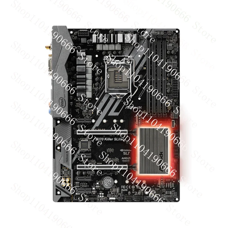 

FOR ASRock Z370 Killer SLI/ac HDMI DVI-D LGA1151 10th Gen 64GB Motherboard TestXYG XYG