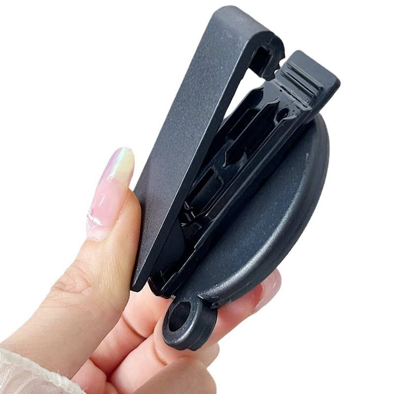 Magnetic Belt Clip Holder Mobile Phone Holder Backpack Clip Metal Hook Spring Rope