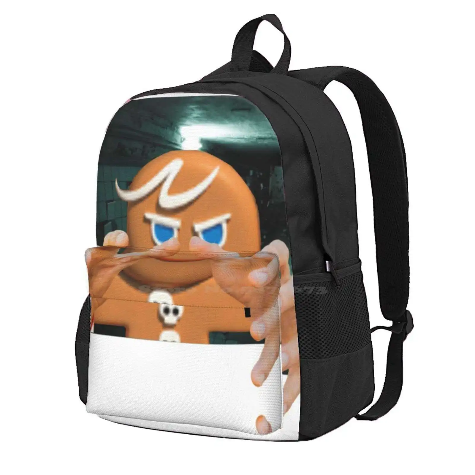 Vibe Check Gingerbrave Hot Sale Schoolbag Backpack Fashion Bags Gingerbrave Cookierun Cookie Run Kingdom Cookies Gingerbread