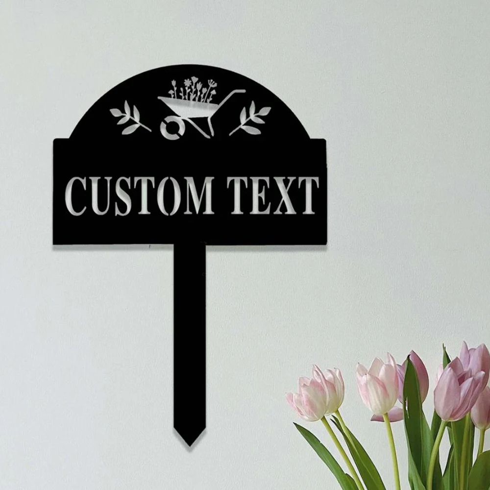 custom garden flags with stakes, metal garden flags, personalized garden stakes, yard flags, yard decorations, home garden flags