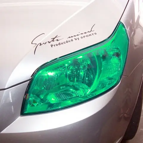 TCYATO 1Meter x 30cm Car Tinted Film Headlamp Headlight Fog light Tail Light Sticker Smoke Tint Film 8 best sales tail light tint film - №6