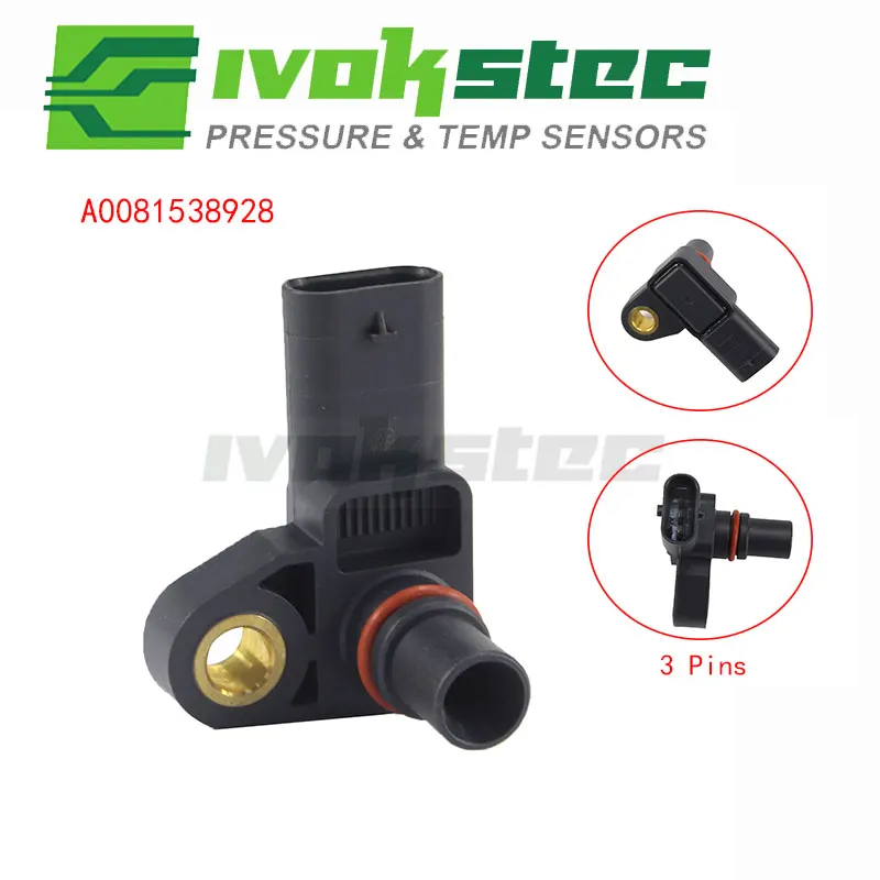 MAP Sensor Manifold Absolute Pressure For MB Mercedes-Benz C E CLA GLAGLC SLC SLK Metris Sprinter A0081538928 A0091532228