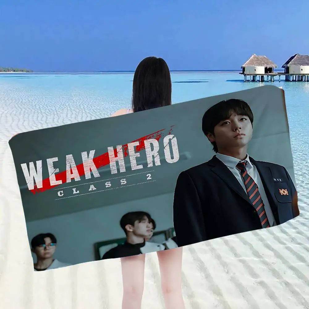 W-Weak HeroS Class Big Microfiber Beach Towels Quick Dry Towel Sand Beach Towels Pool Towel for Travel Swim Pool Yoga