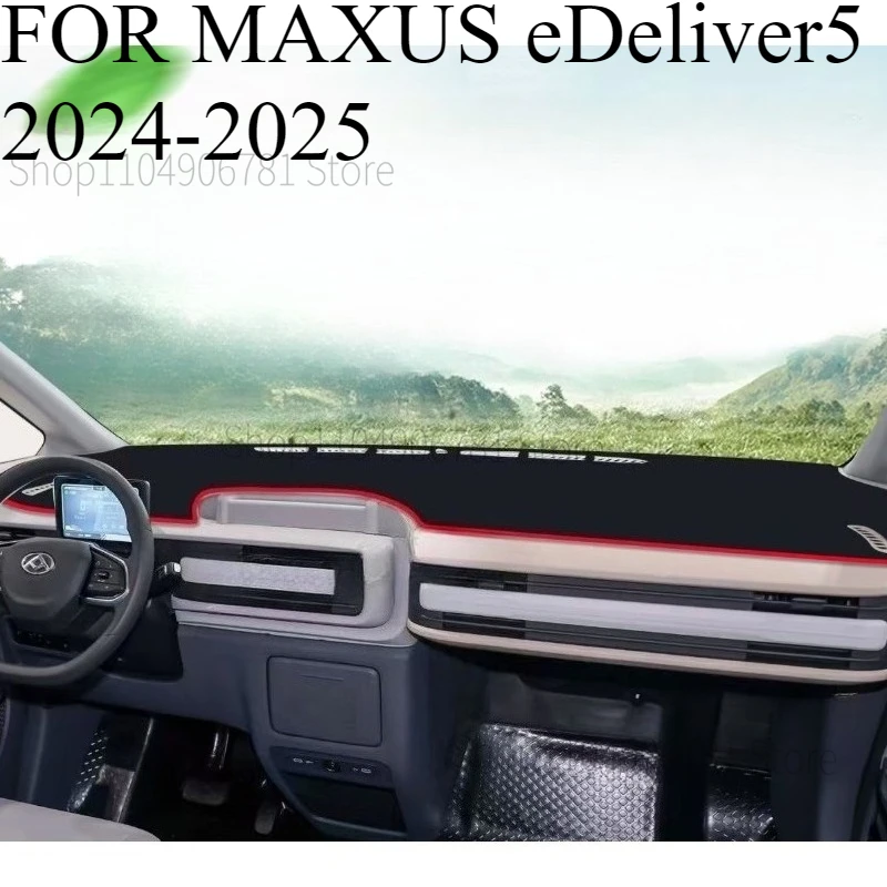 

ДЛЯ MAXUS ‌ eDeliver5 2024-2025 Автомобильный коврик для приборной панели, козырек от солнца, чехол для приборной панели, аксессуары для ковров