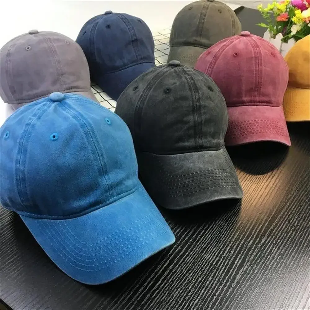 Copia De Mongril-Casquette de Baseball en Denim Délavé, Chapeaux de Camionneur Imprimés, Streetwear