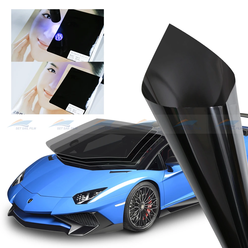 MQ20 UV400 VLT20% HD Skin Care Insulation Car Films Nano Ceramic Tint Anti UV Rejection Automotive Window Solar Film