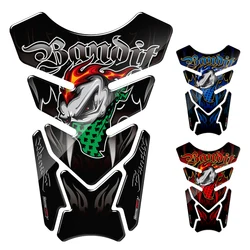 Motorcycle Tank Pad Gel Protector Sticker for Suzuki Bandit 600 650 1200 1250 650S 600S ABS