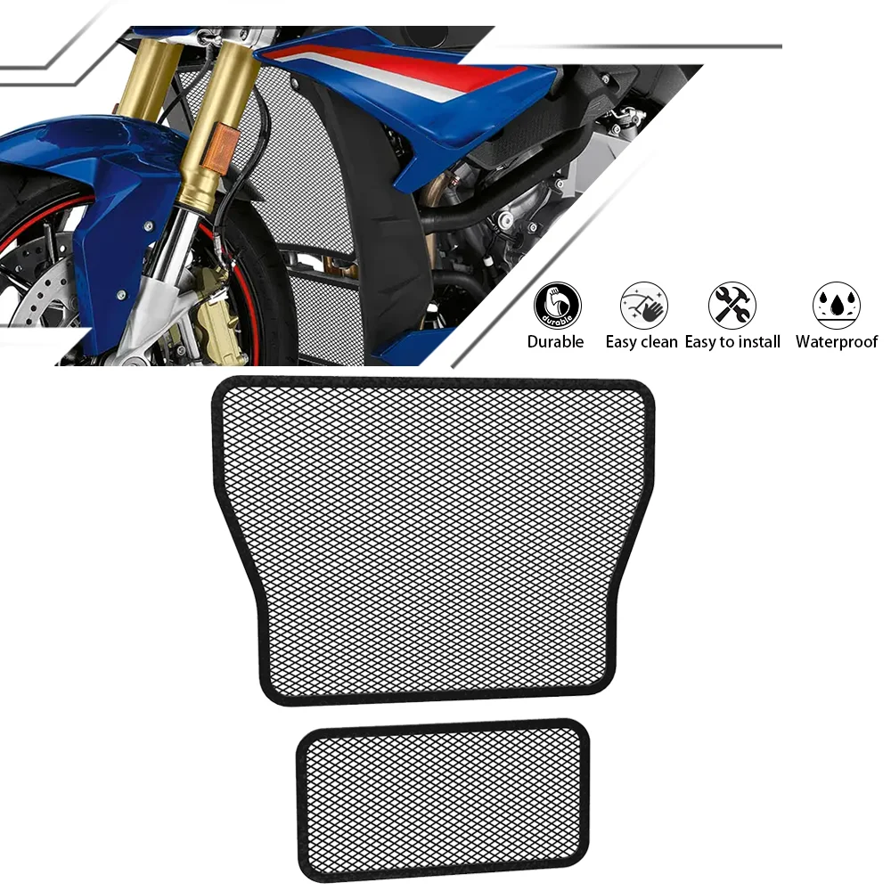 

S1000 R/RR/XR For BMW S1000RR S1000XR 2009-2019 2018 2017 16 Radiator Guard Grille Cover Protection Motorcycle S1000R 2013-2020