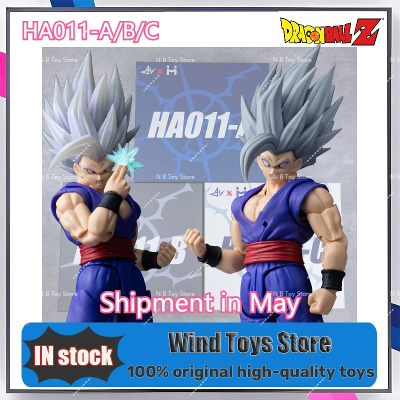 

Отгрузка в мае: Оригинальная фигурка HA HM AIR Studio Dragon Ball HA011 A B C Beast Gohan, адаптированная под Гохана, масштаб 1/12, коллекционная, подарочная.