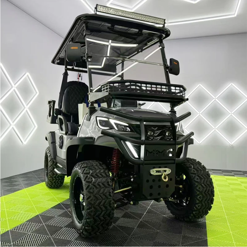 Wholesale Price 2 4 6 8Seaters Electric Golf Cart 4 Wheel Drive Cheap Price Club Car48V/72V Buggy Electric Golf Carts