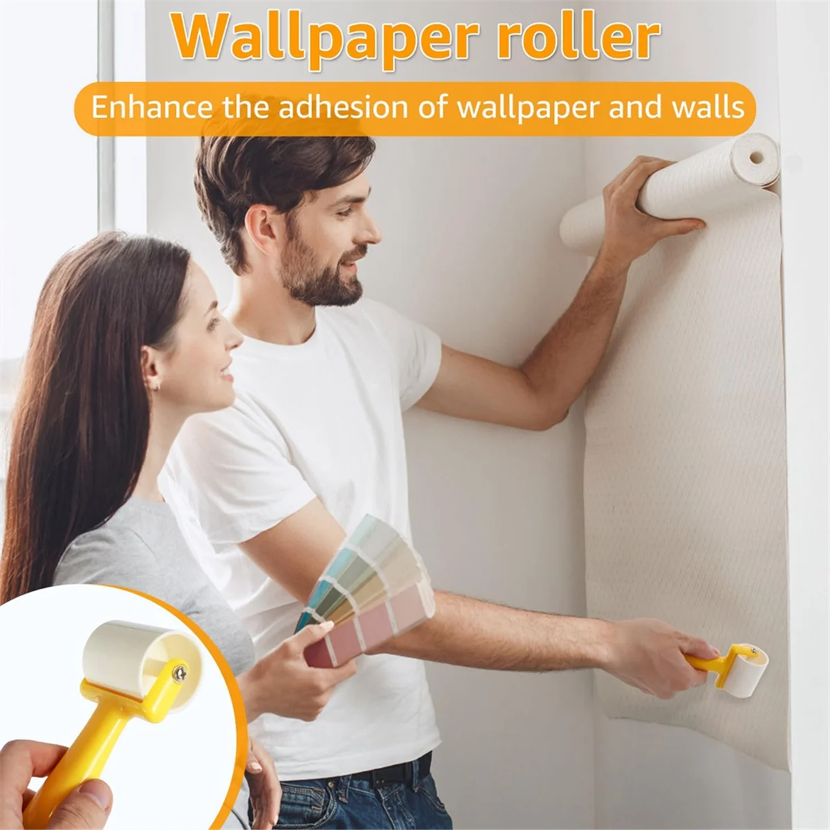 Wallpaper Tool Kit,Wallpaper Smoothing Brush,Squeegee Smoother Tool for Wallpaper Hanging, Contact Paper,Wallpaper Paste