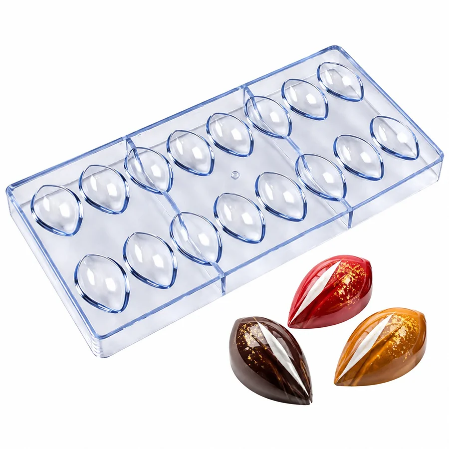 1PC Water Droplet Chocolate Candy Mold 16 Cavity DIY Party Dessert Baking Tool Cake Decoration for Home Store Holiday Gift ZYF