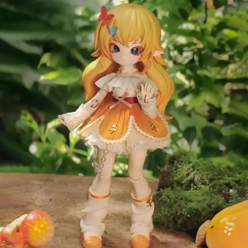 Echte Pilz-Pilz-Blindbox, 12 Punkte, BJD, bewegliche Puppe, Mystery-Box, Spielzeug, Ornament, Puppenfigur, Geburtstags-Überraschungsgeschenk