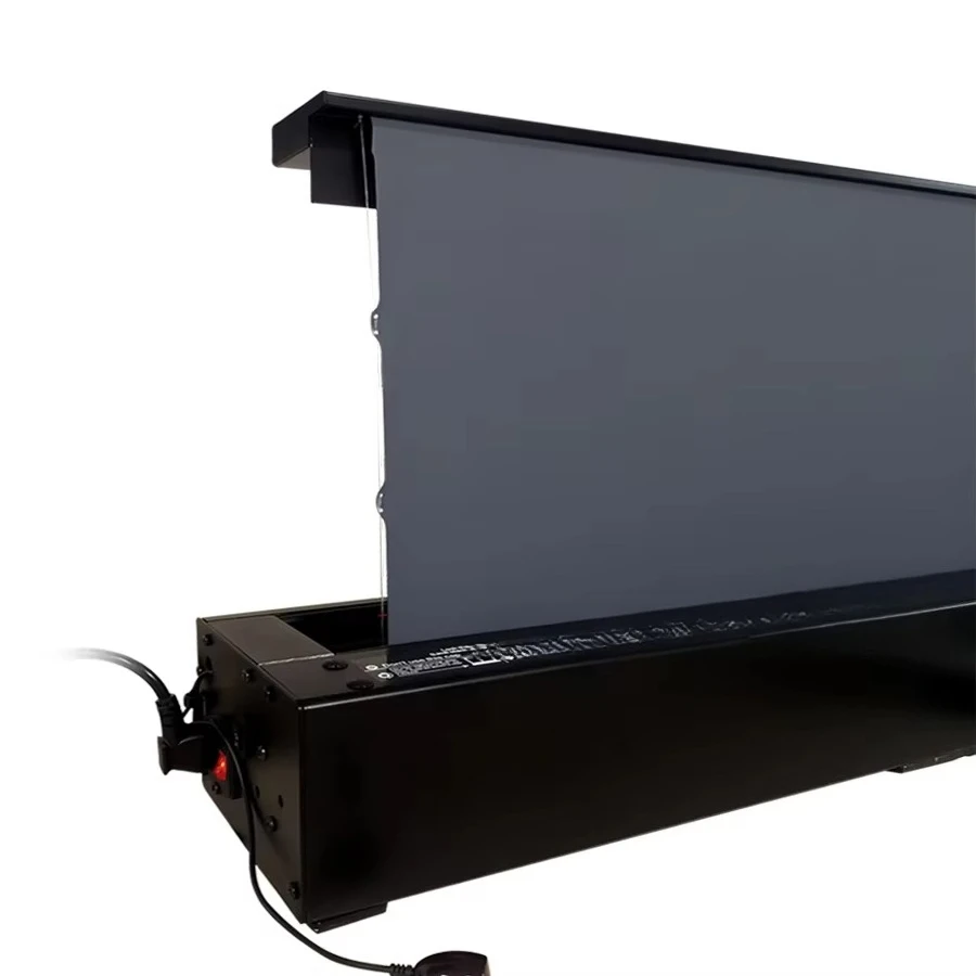 Screen Pro Electric Floor Rising UST 4K ALR Grey Crystal Projector Screen Pull Up Screen For Ultra Short Throw Laser Projector