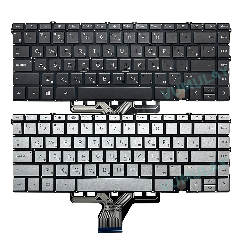 RU Russian Backlit Keyboard for HP Envy 15-EU 15-EU0010CA 15M-EU 15M-EU0013DX 15-ES 15-ES1008CA 15M-ES 15M-ES1023DX