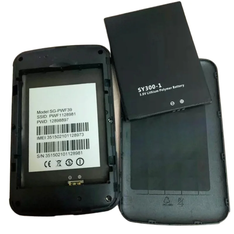 New High quality replaceable Battery SY300-1 3850mAh For SmartGo Global 4G Pokefi WiFi
