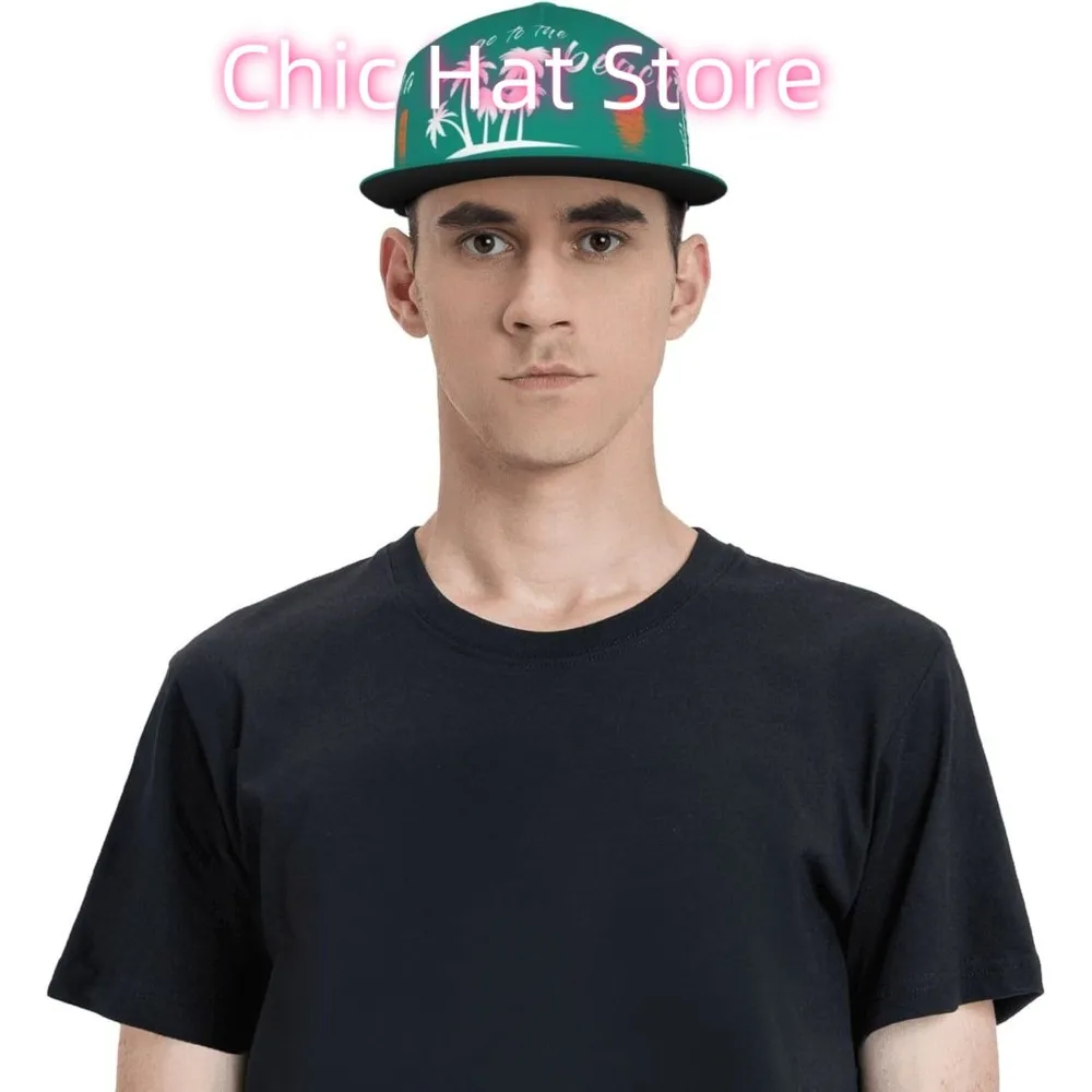 قبعات البيسبول الشاطئية، قبعة بيسبول قابلة للتعديل، قبعة سائق شاحنة مسطحة مضحكة للرجال والنساء، الصيف والسفر وصيد الأسماك والجولف